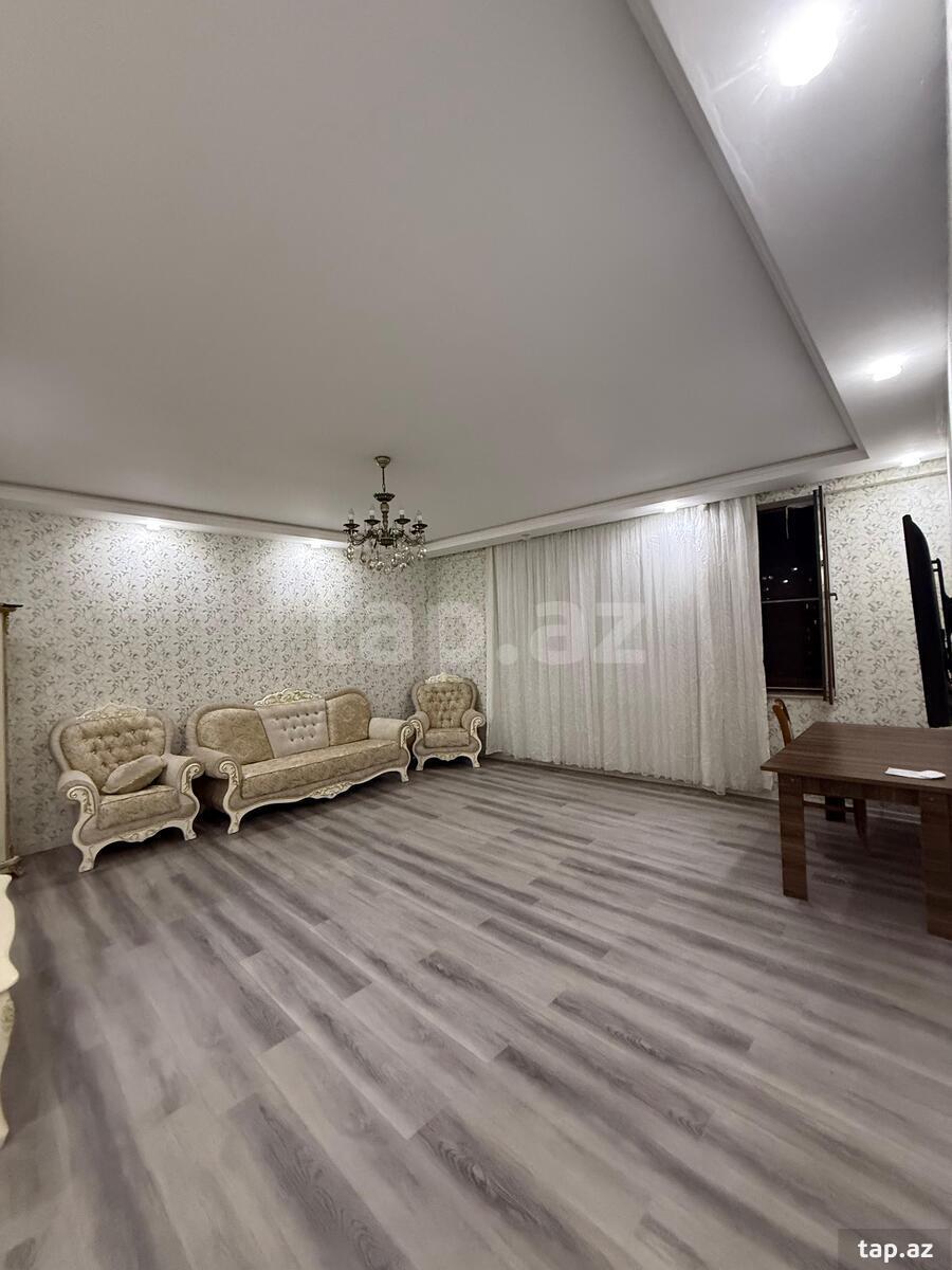 3-otaqlı yeni tikili kirayə verilir, Süleyman Vəzirov küç., 118 m²