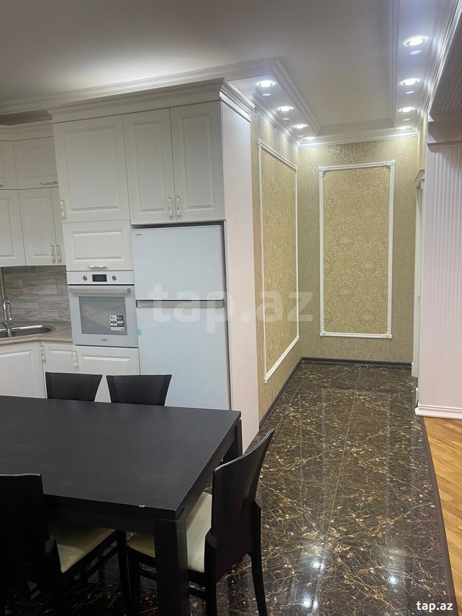 3-otaqlı yeni tikili kirayə verilir, Fəzail Bayramov küç., 115 m²