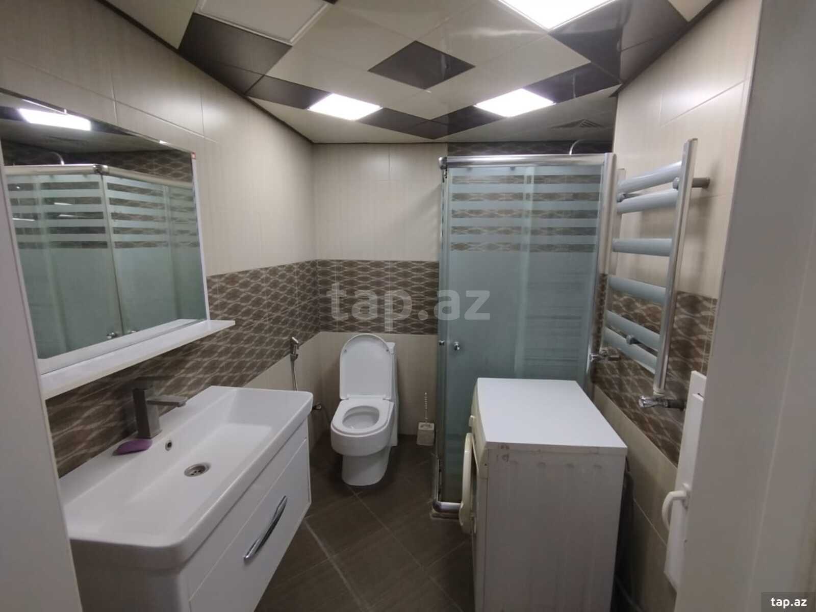 3-otaqlı yeni tikili kirayə verilir, Xətai r., 70 m²