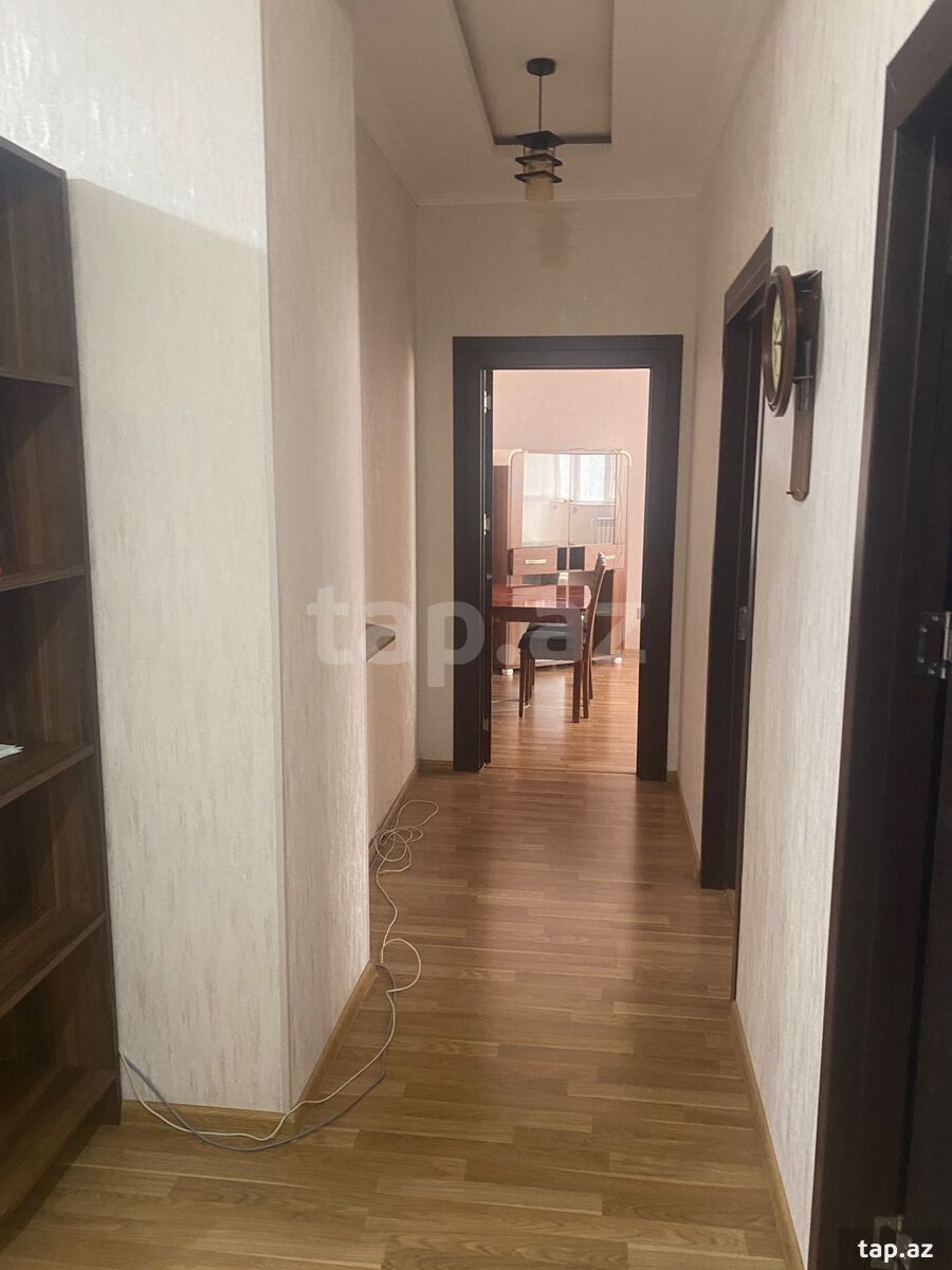 3-otaqlı yeni tikili kirayə verilir, Rüstəm Rüstəmov küç., 115 m²