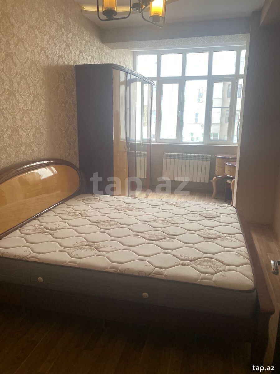 3-otaqlı yeni tikili kirayə verilir, Rüstəm Rüstəmov küç., 115 m²