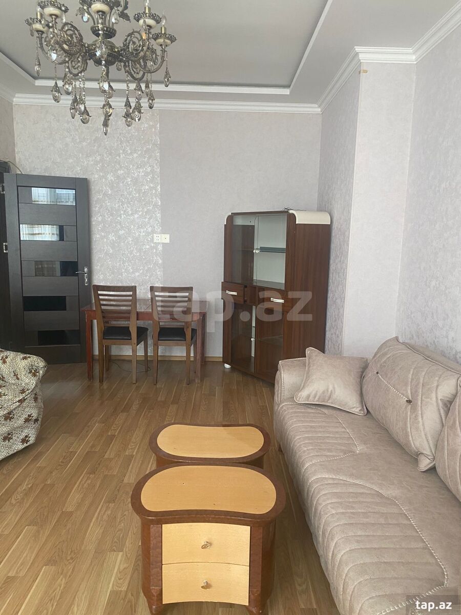 3-otaqlı yeni tikili kirayə verilir, Rüstəm Rüstəmov küç., 115 m²