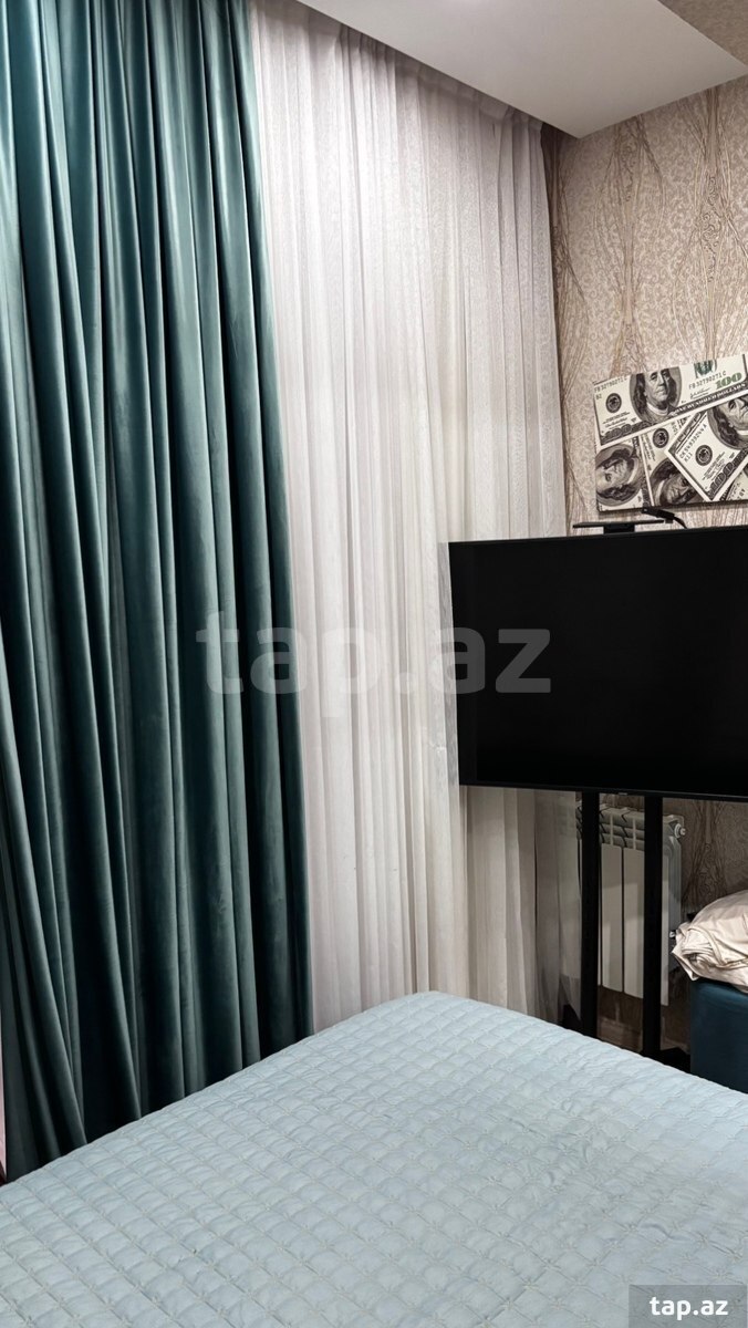 3-otaqlı yeni tikili, Ə.Əliyev küç., 86 m²
