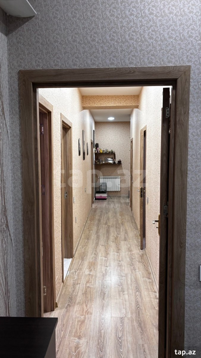 3-otaqlı yeni tikili, Ə.Əliyev küç., 86 m²