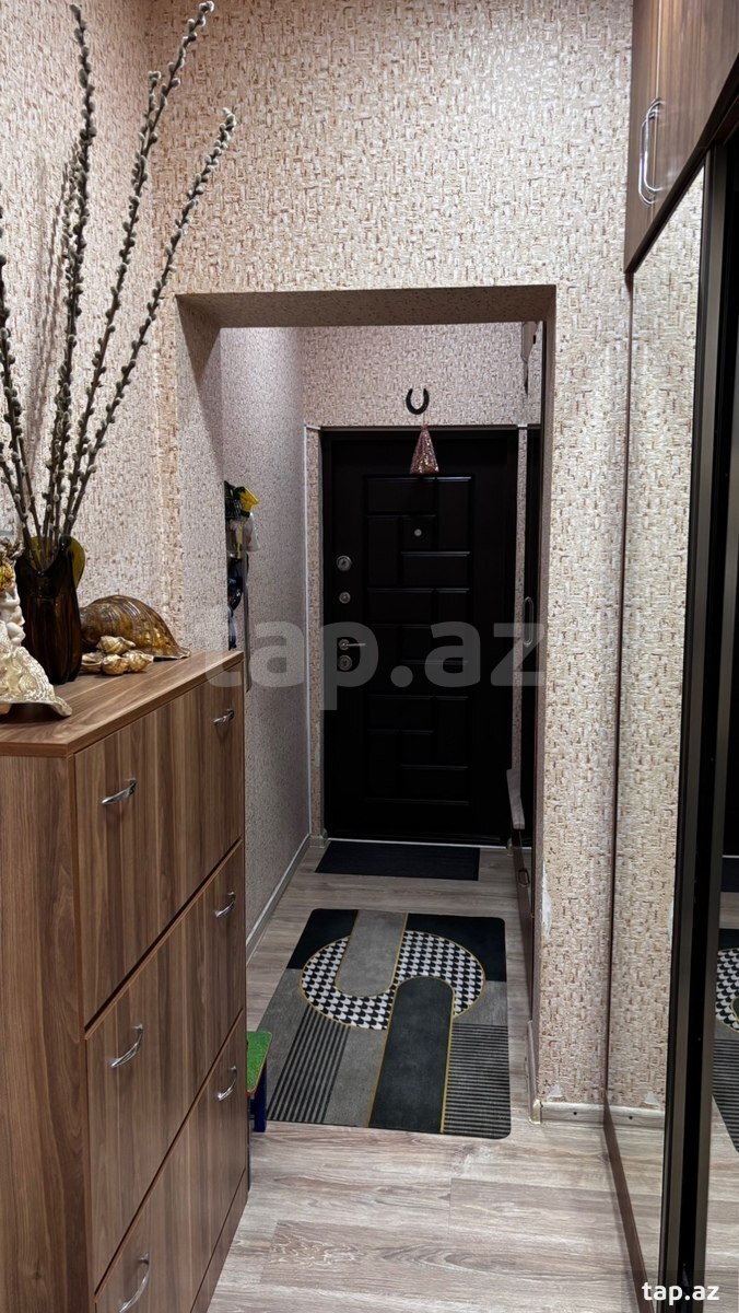 3-otaqlı yeni tikili, Ə.Əliyev küç., 86 m²