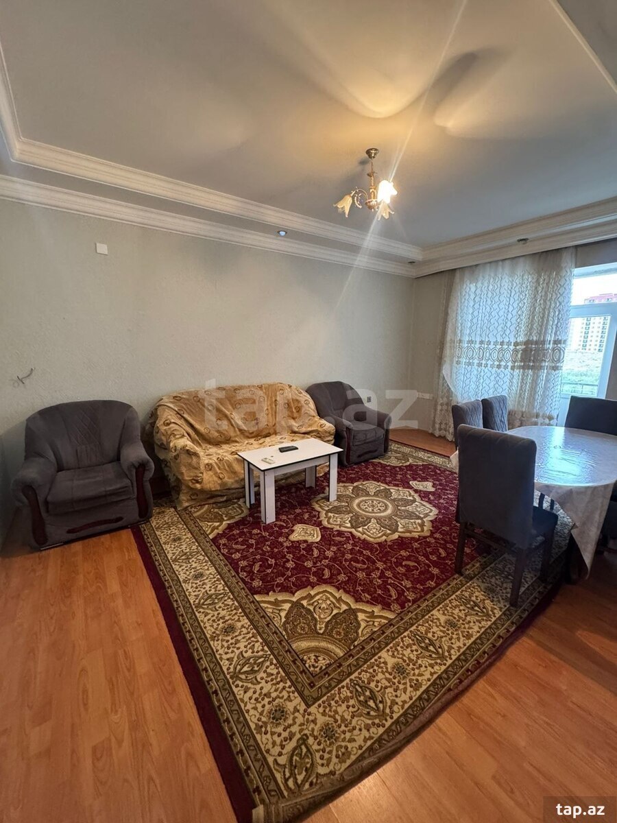 2-otaqlı yeni tikili kirayə verilir, Şirvan r., 70 m²