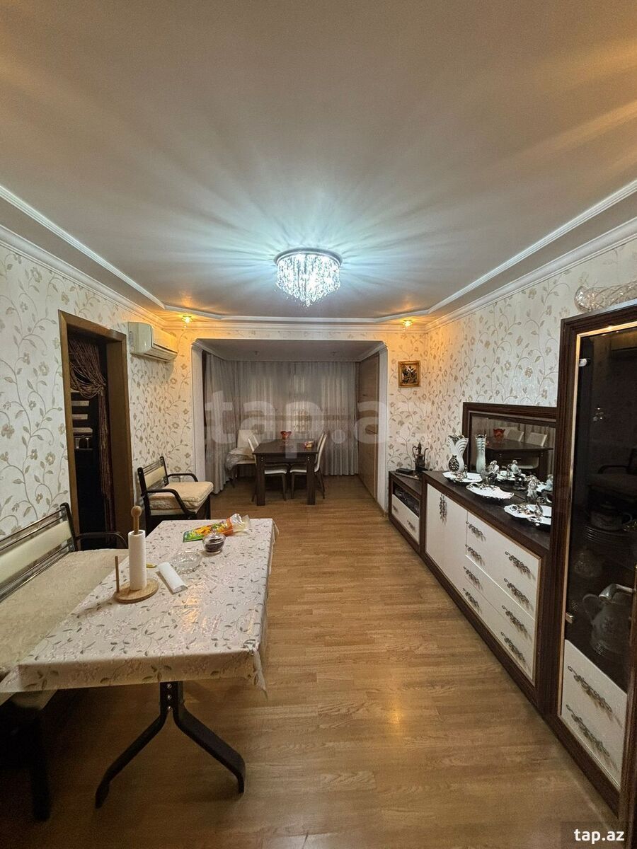 3-otaqlı mənzil, Neftçilər m., 85 m²