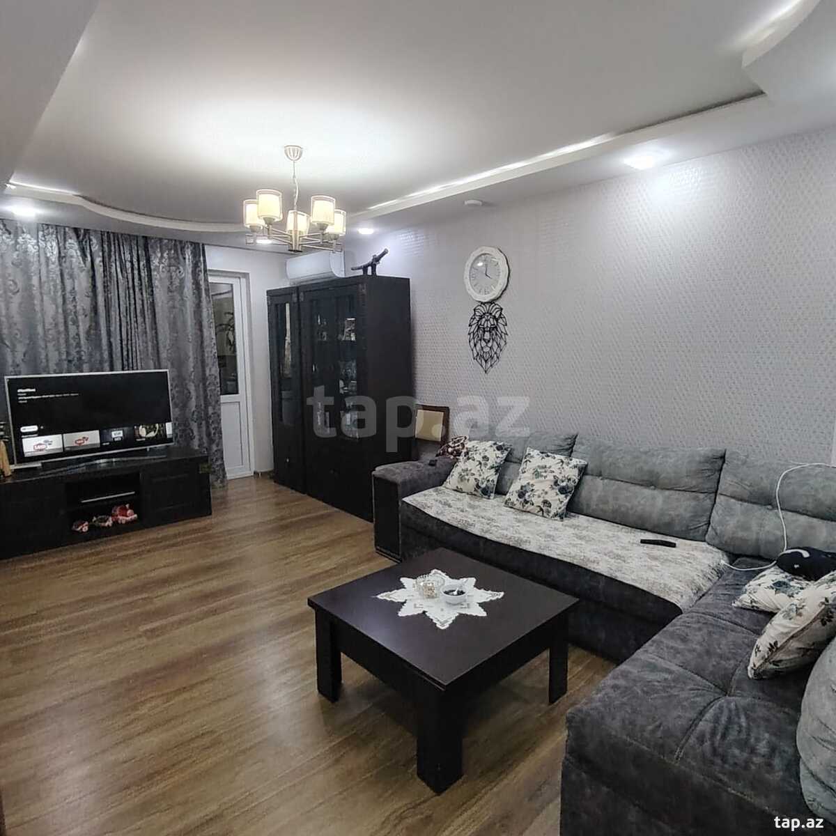 3-otaqlı mənzil, Neftçilər m., 85 m²