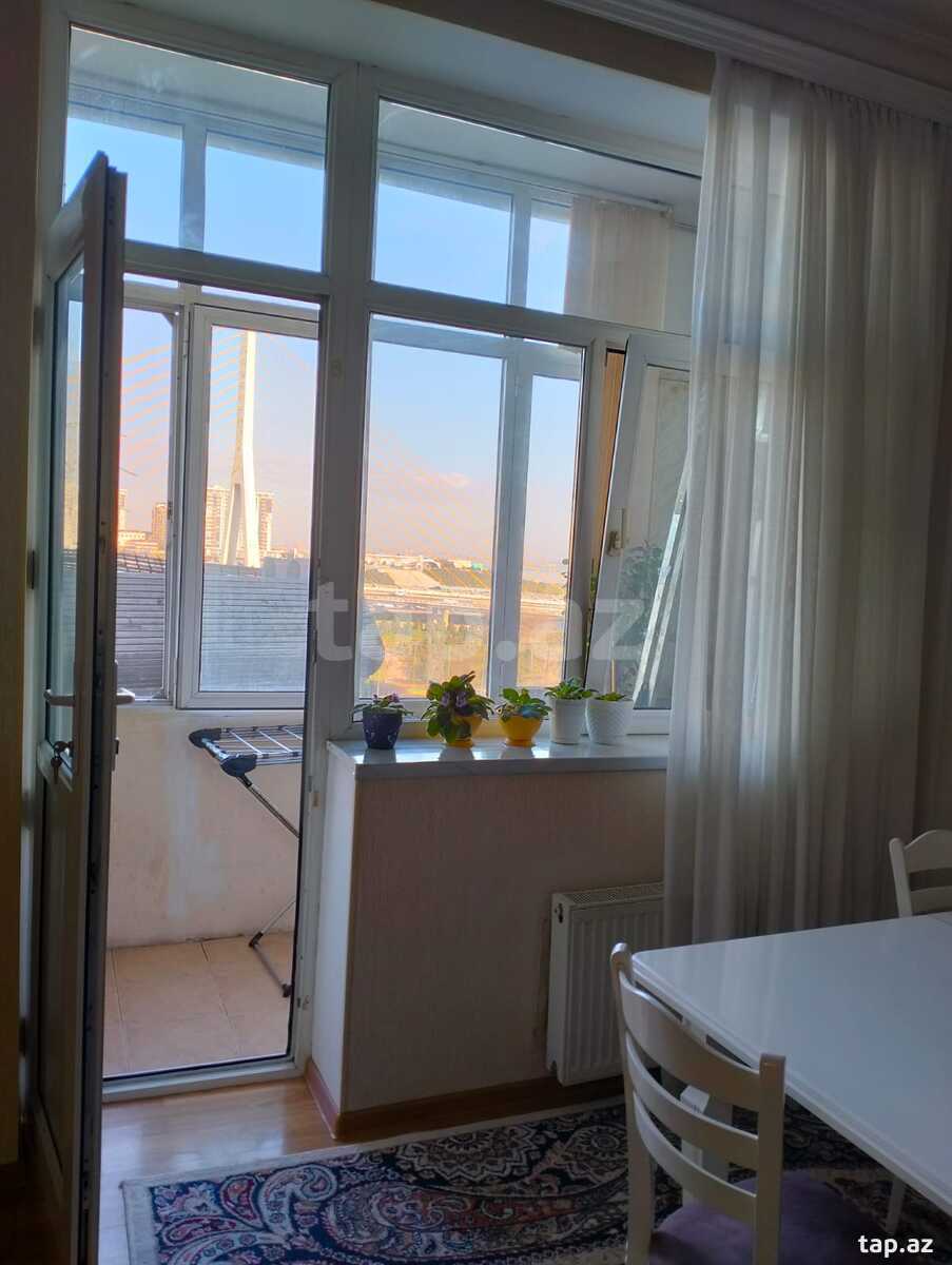 3-otaqlı yeni tikili, Qara Qarayev m., 75 m²