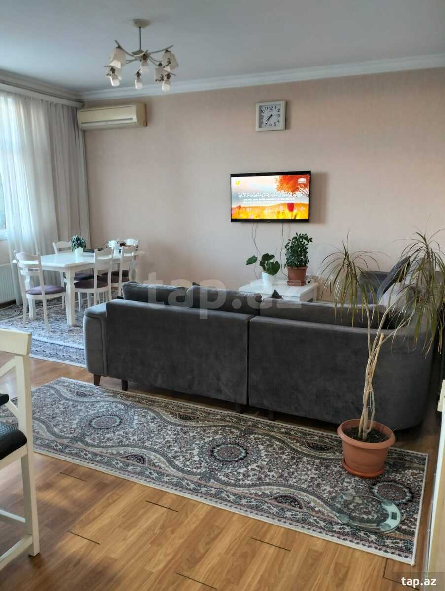 3-otaqlı yeni tikili, Qara Qarayev m., 75 m²