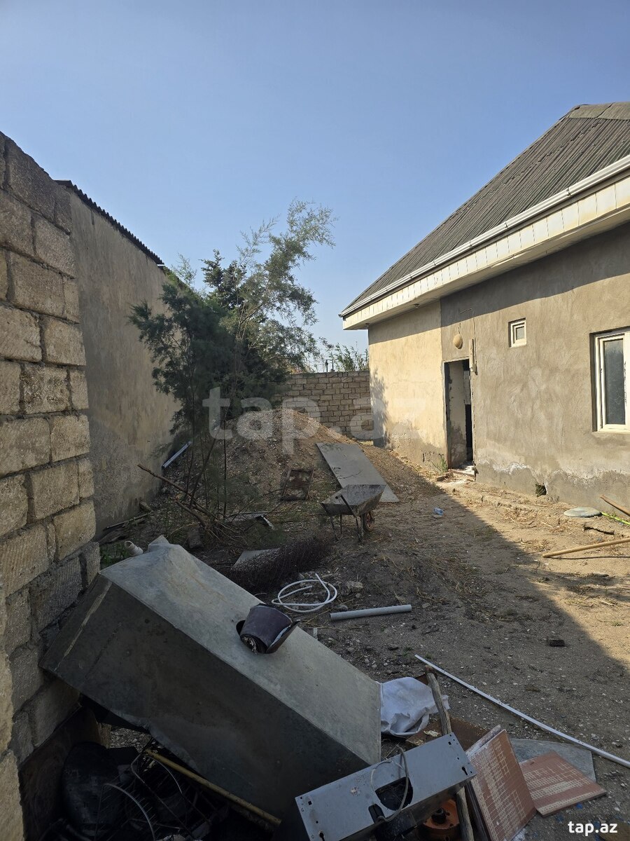 4 otaqlı həyət evi satılır, Zabrat, Bakı