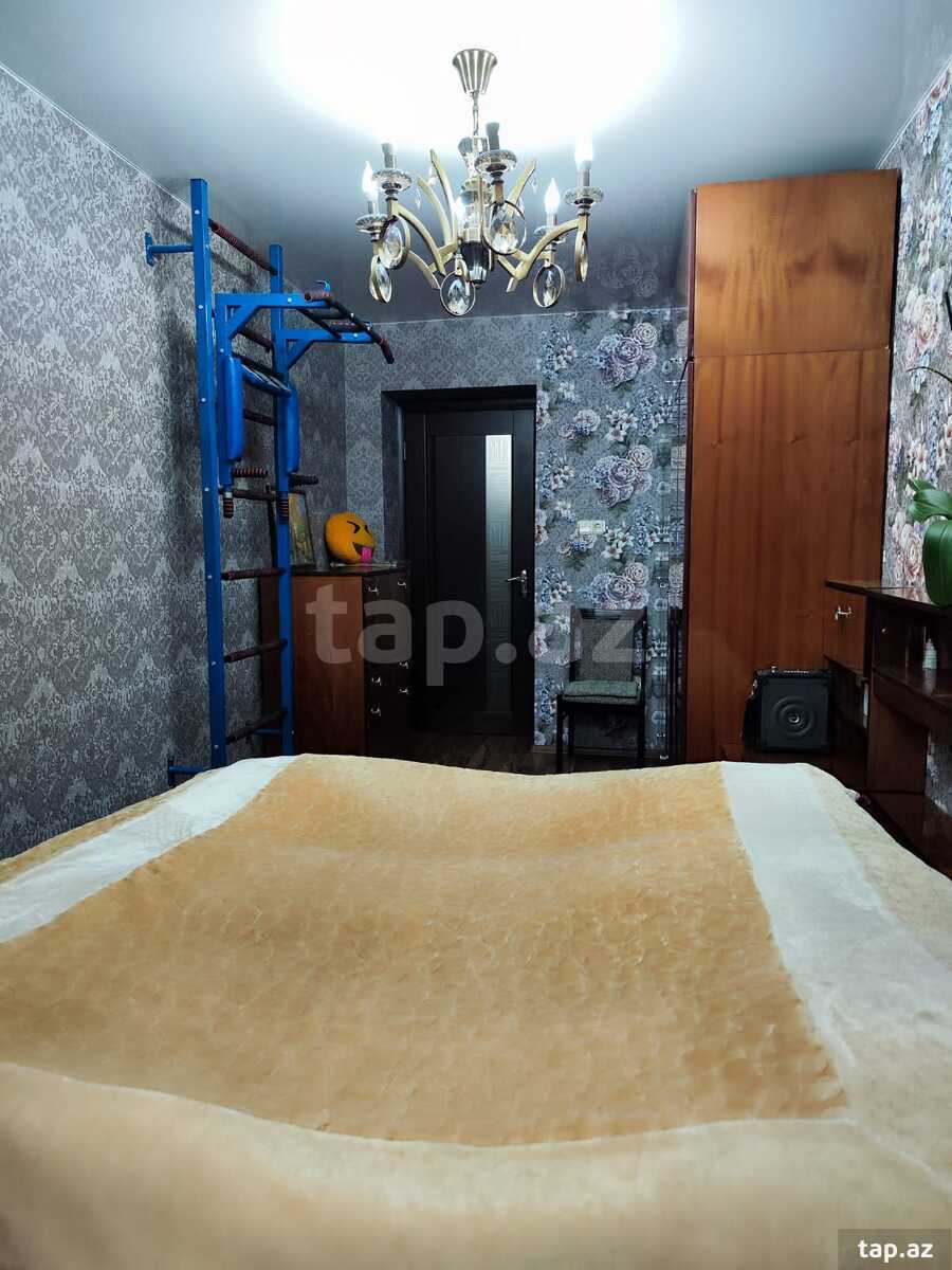 4-otaqlı mənzil kirayə verilir, N.Nərimanov m., 80 m²