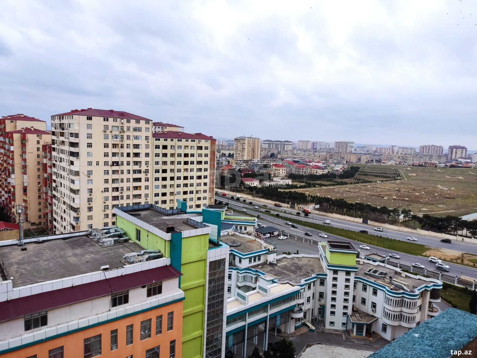 1-otaqlı yeni tikili kirayə verilir, Əhmədli m., 57 m²