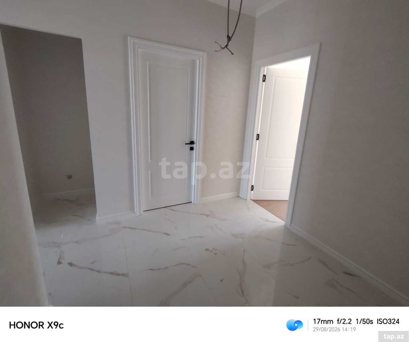 3-otaqlı yeni tikili, Yasamal r., 96.1 m²