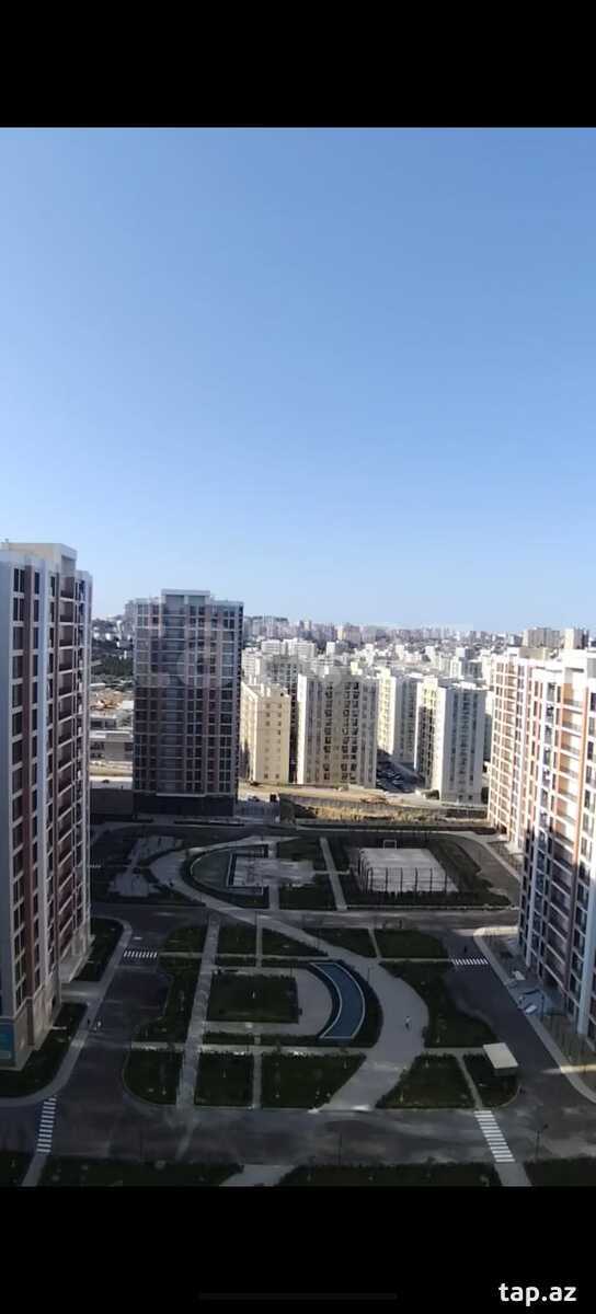 3-otaqlı yeni tikili, Yasamal r., 96.1 m²