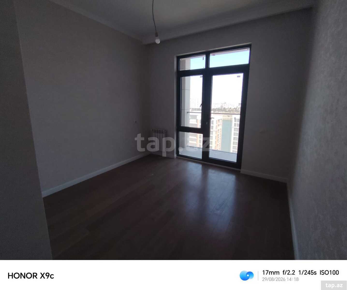 3-otaqlı yeni tikili, Yasamal r., 96.1 m²