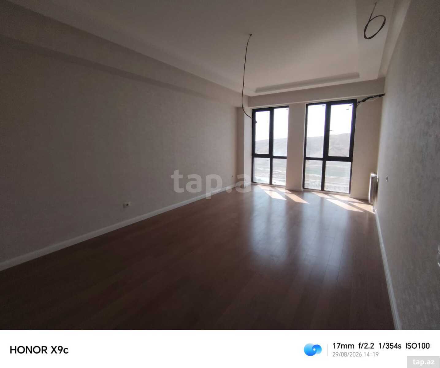 3-otaqlı yeni tikili, Yasamal r., 96.1 m²