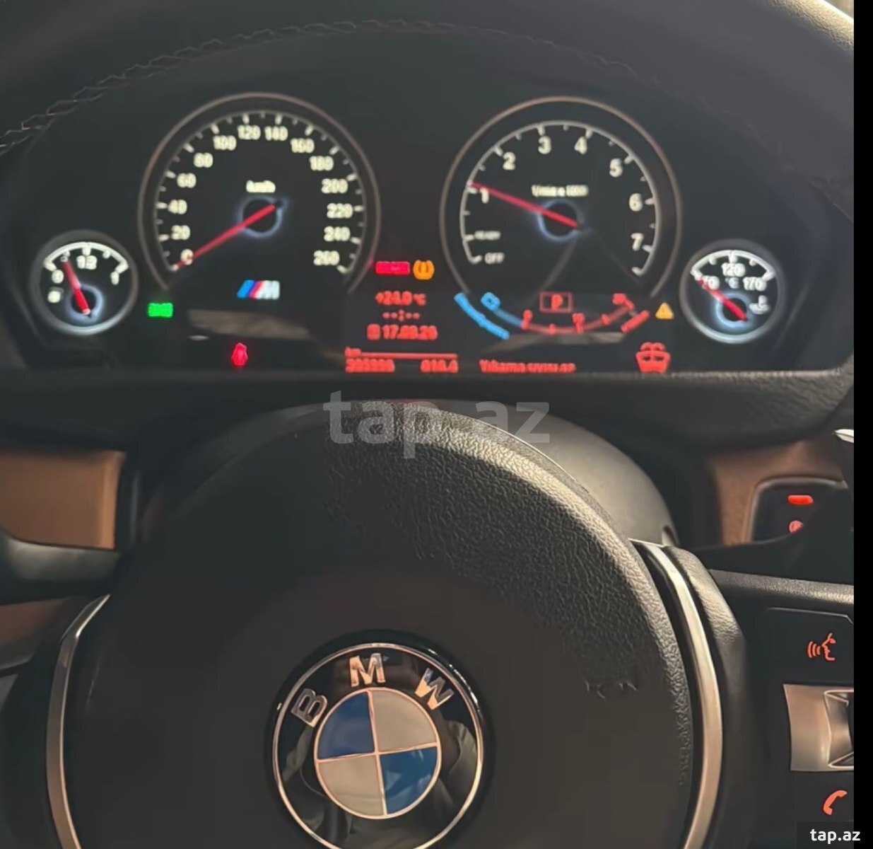 BMW cihazlar paneli