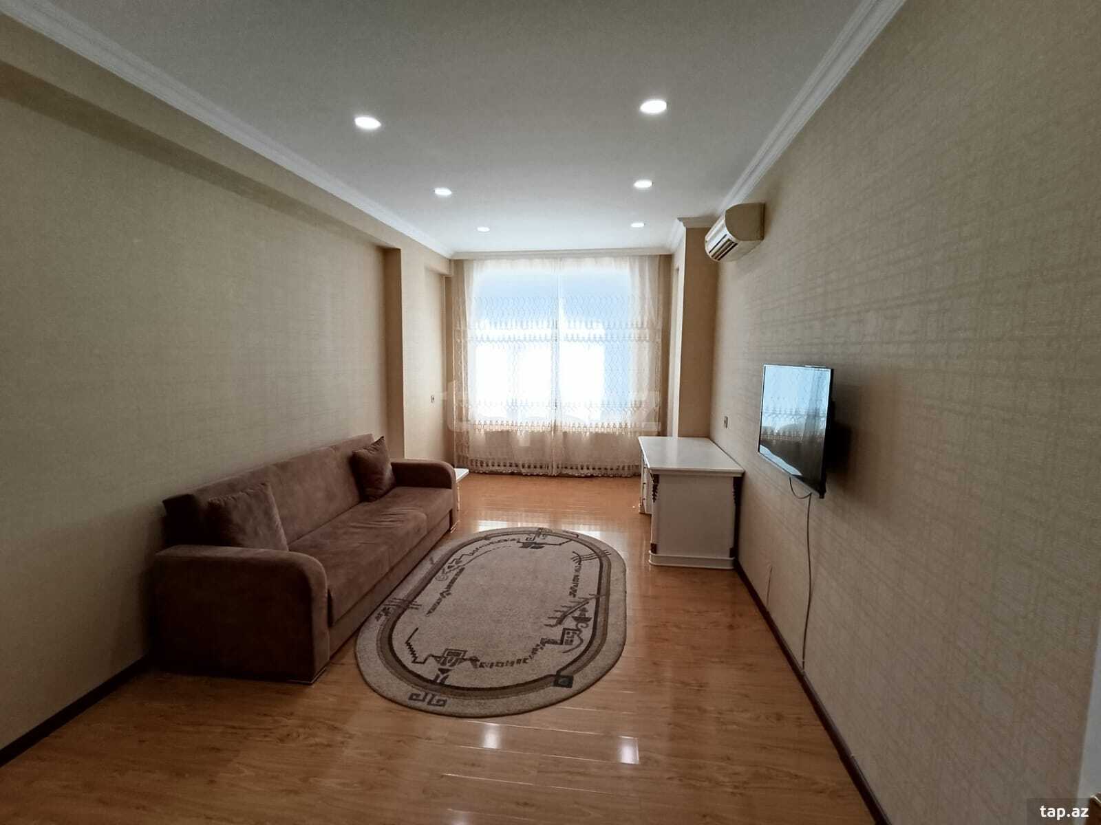 2-otaqlı yeni tikili kirayə verilir, N.Nərimanov m., 100 m²