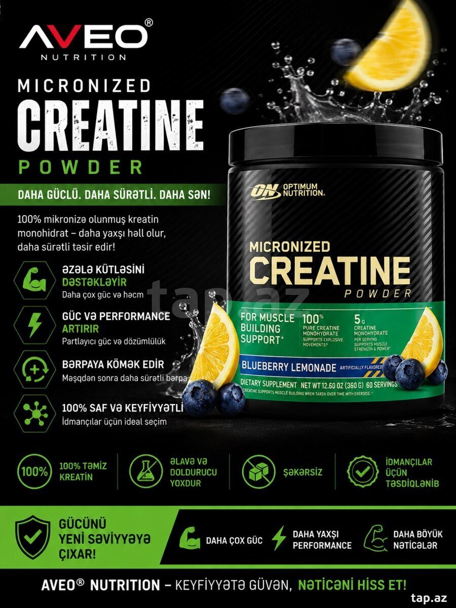 Optimum Nutrition blueberry lemonade creatin 300qr