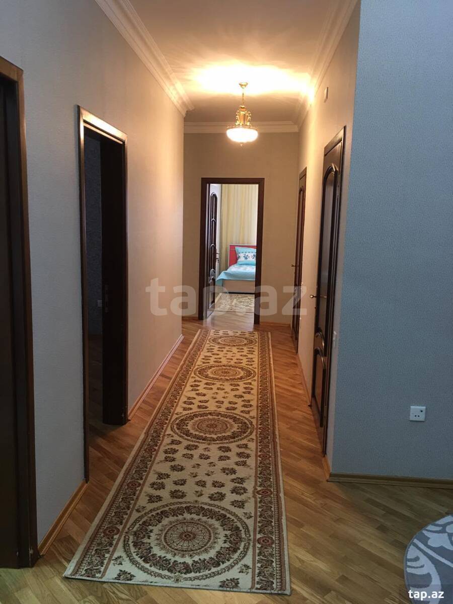 3-otaqlı yeni tikili kirayə verilir, Nəsimi r., 140 m²