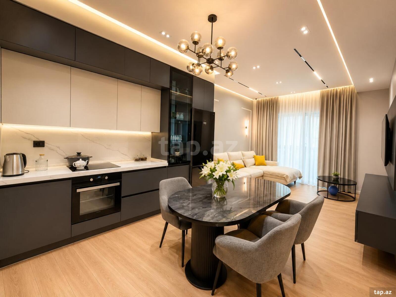 3-otaqlı yeni tikili, Həmdəm Ağayev küç., 114 m²