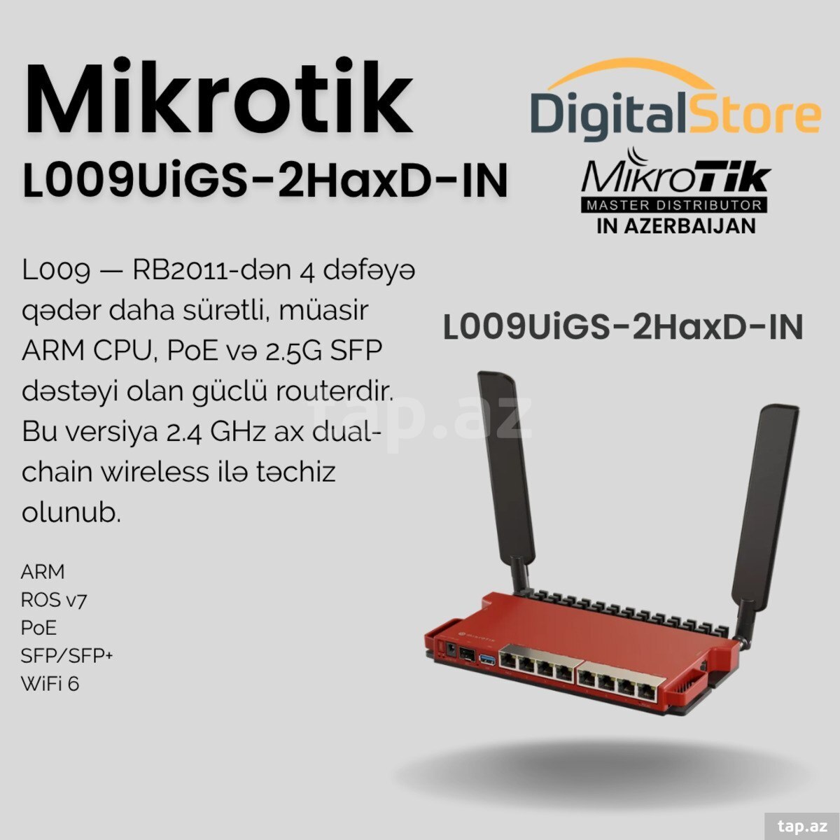 MikroTik L009UiGS-2HaxD-IN