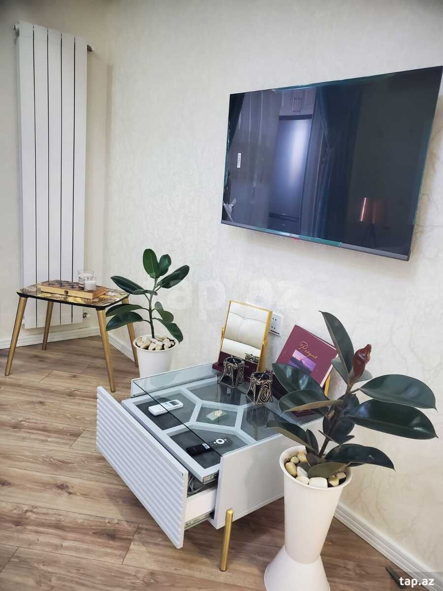 2-otaqlı yeni tikili kirayə verilir, Səbail r., 120 m²