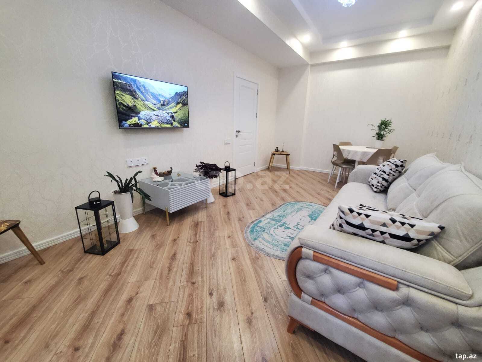 2-otaqlı yeni tikili kirayə verilir, Səbail r., 120 m²