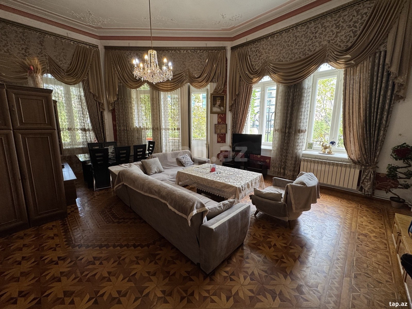 2-otaqlı mənzil kirayə verilir, Bülbül pr. 85, 75 m²