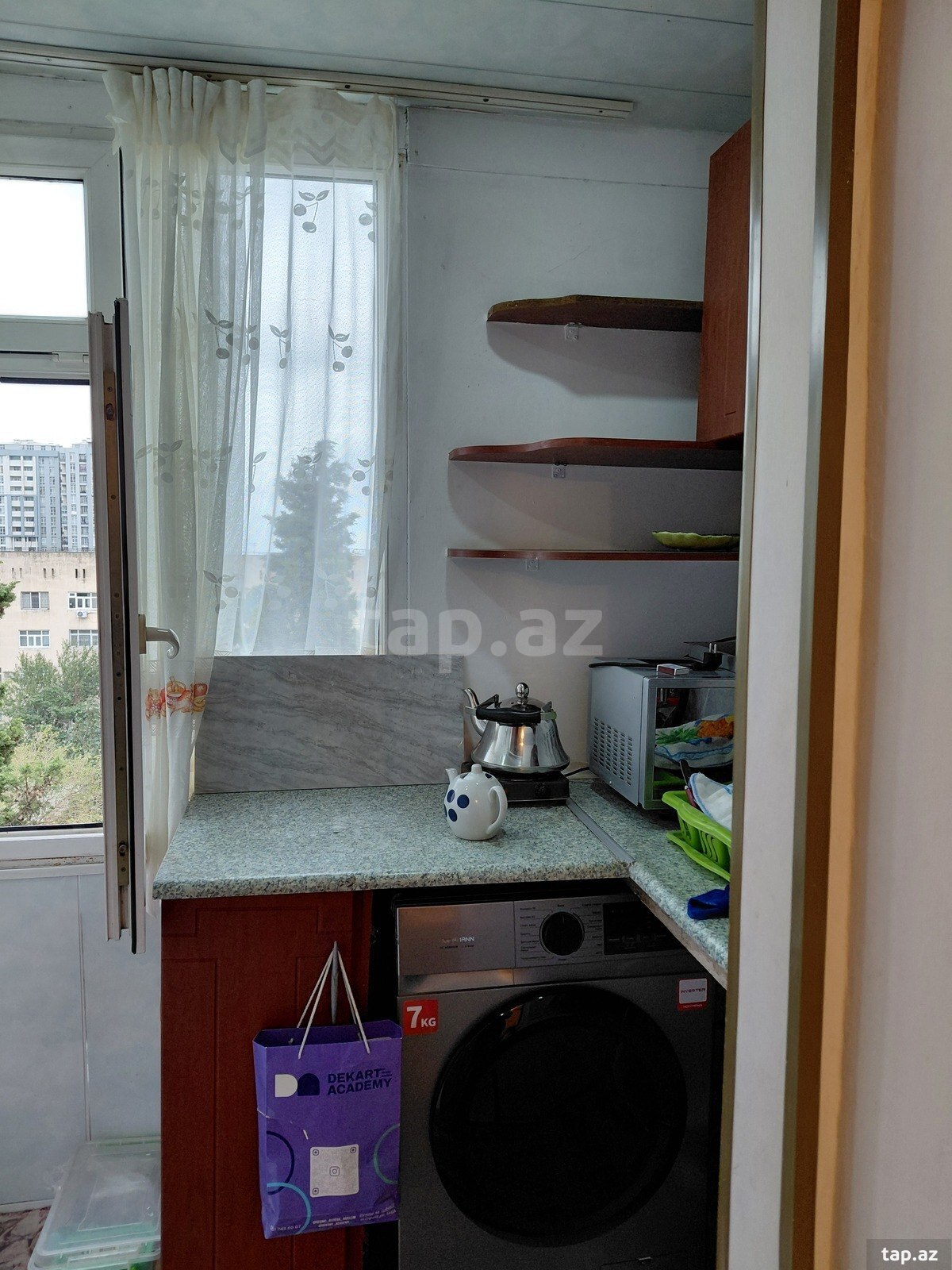 1-otaqlı mənzil kirayə verilir, Badamdar qəs., 25 m²