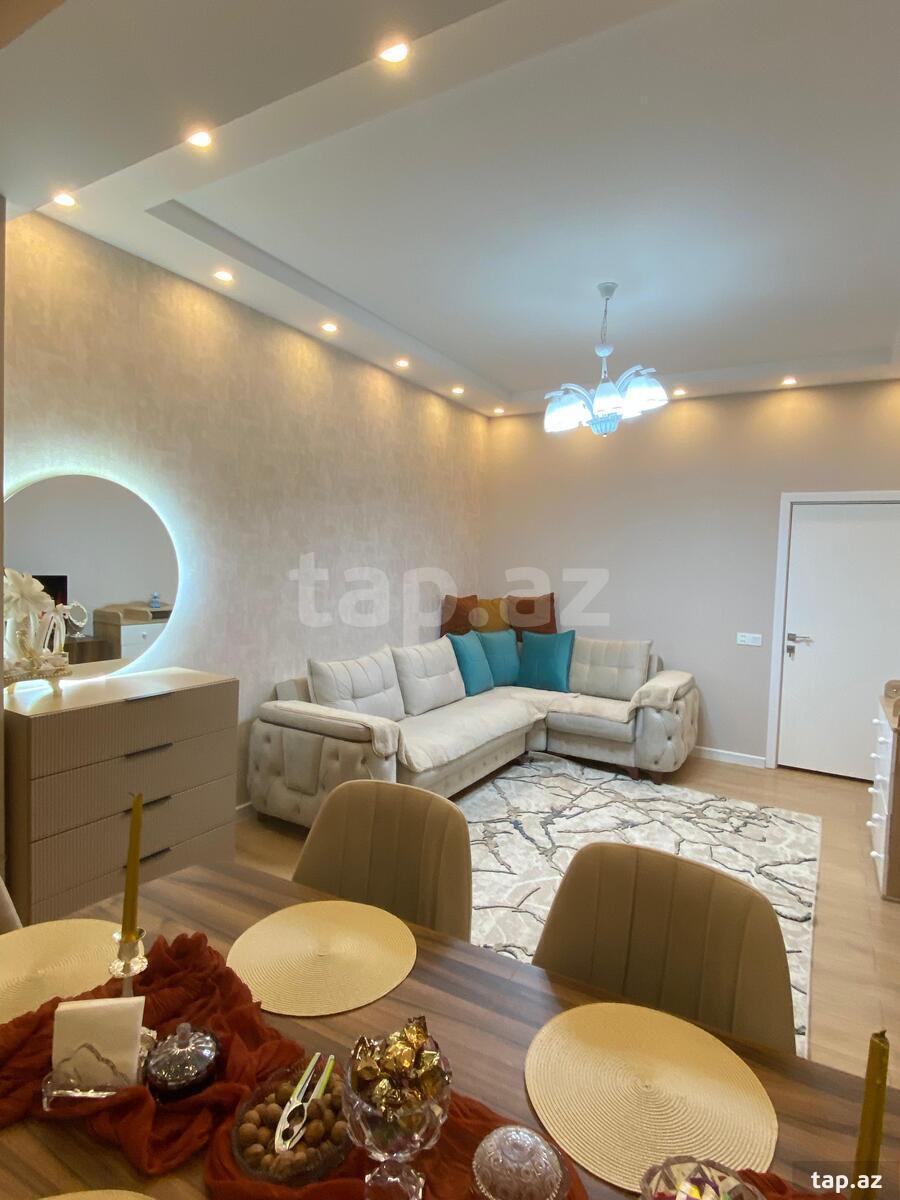 2-otaqlı yeni tikili, Binəqədi qəs., 57 m²