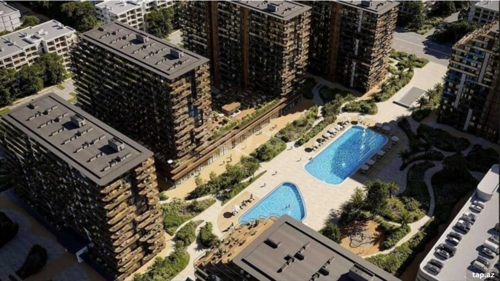 1 otaqlı mənzil satılır, Sea Breeze, Bakı