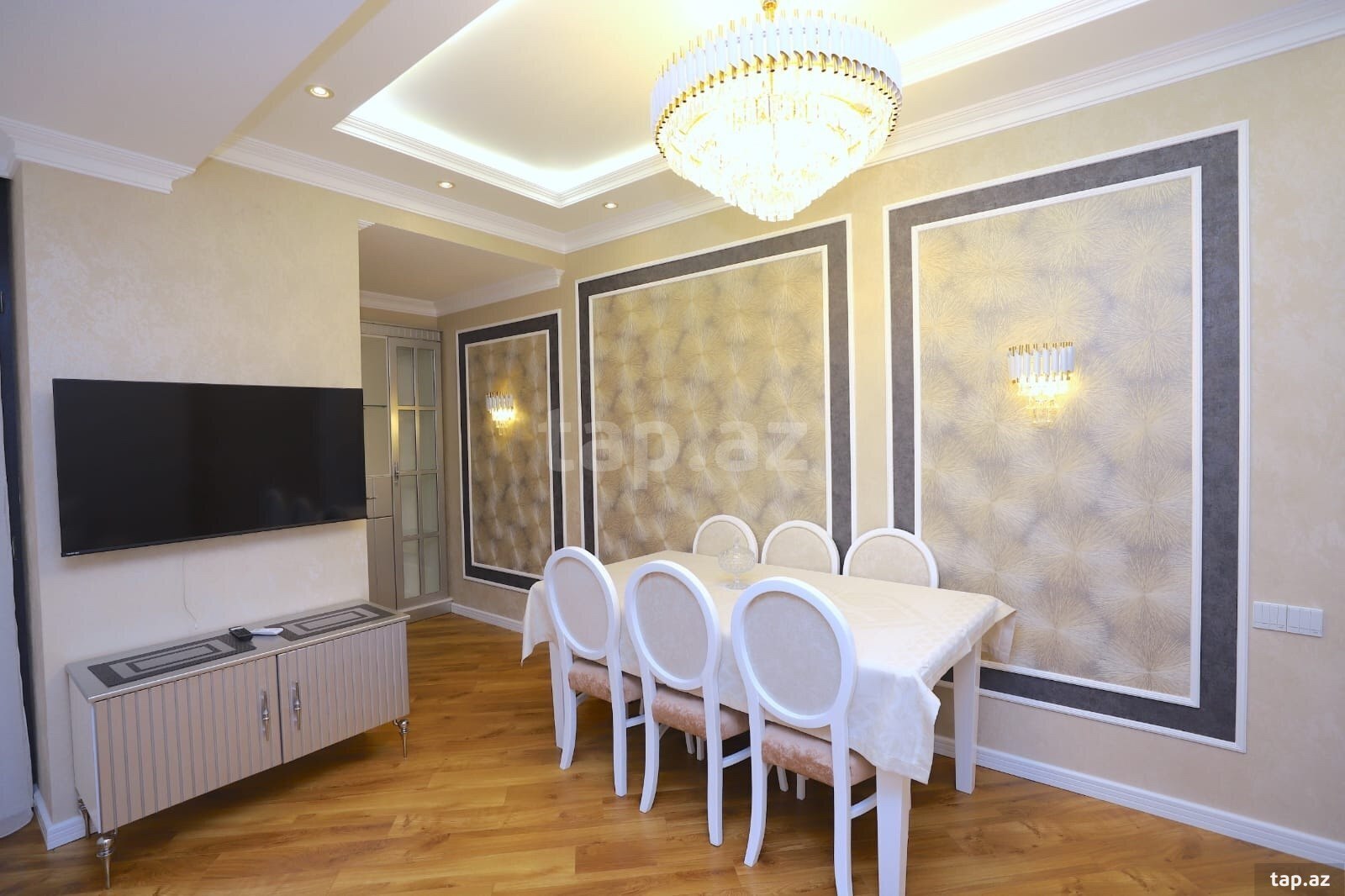 2-otaqlı mənzil kirayə verilir, Sahil m., 100 m²