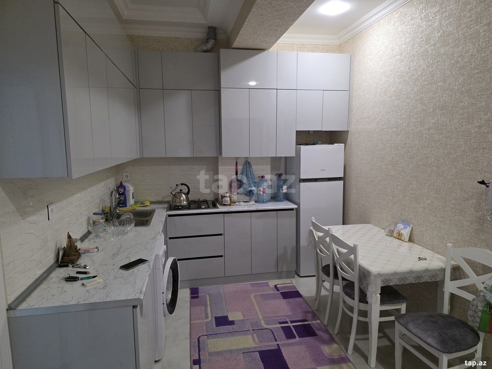 2-otaqlı yeni tikili kirayə verilir, Saray qəs., 63 m²