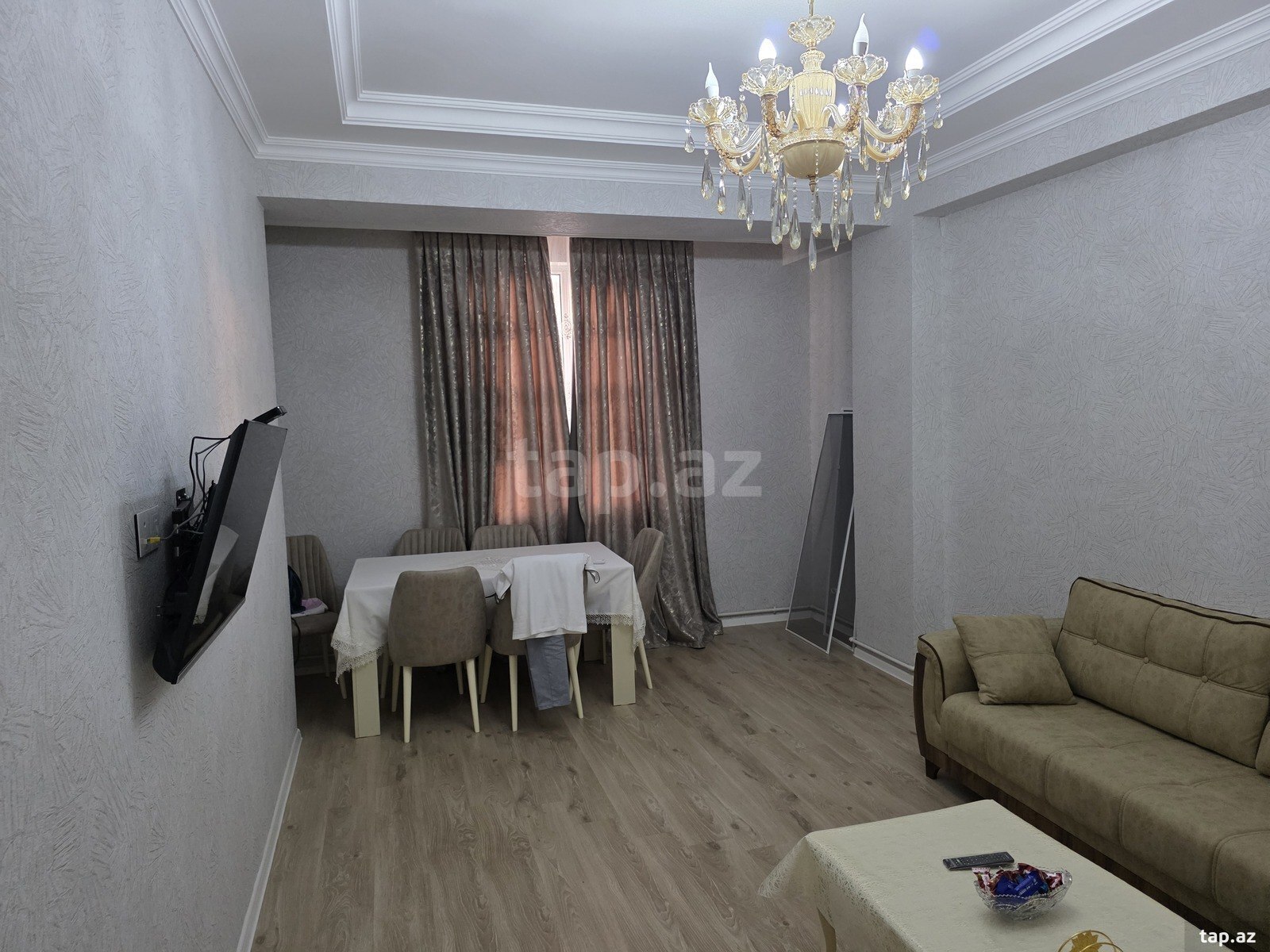 2-otaqlı yeni tikili kirayə verilir, Saray qəs., 63 m²