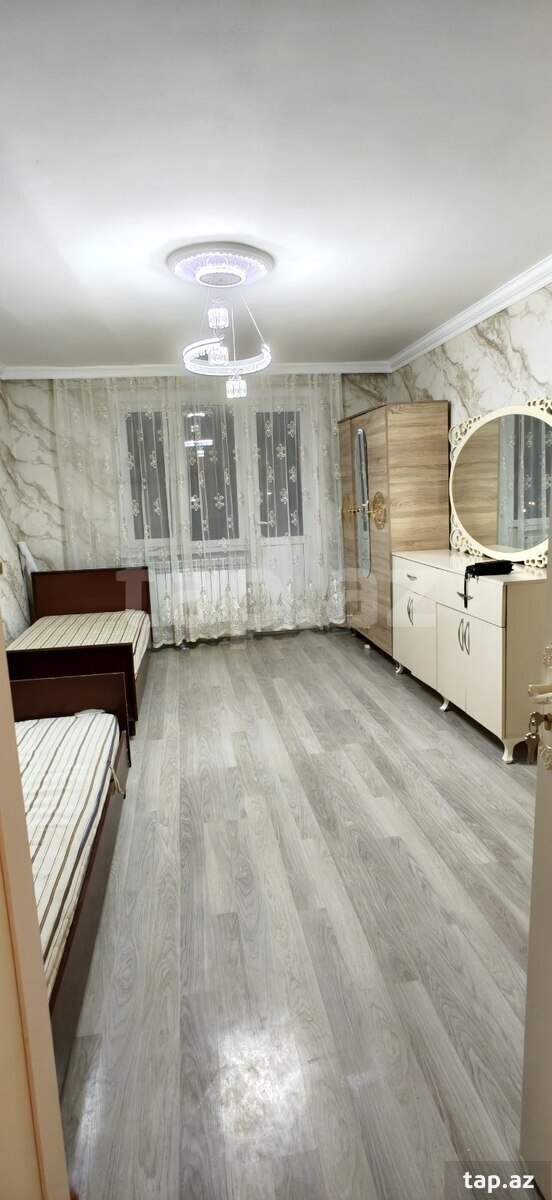 3-otaqlı mənzil kirayə verilir, Gəncə ş., 90 m²
