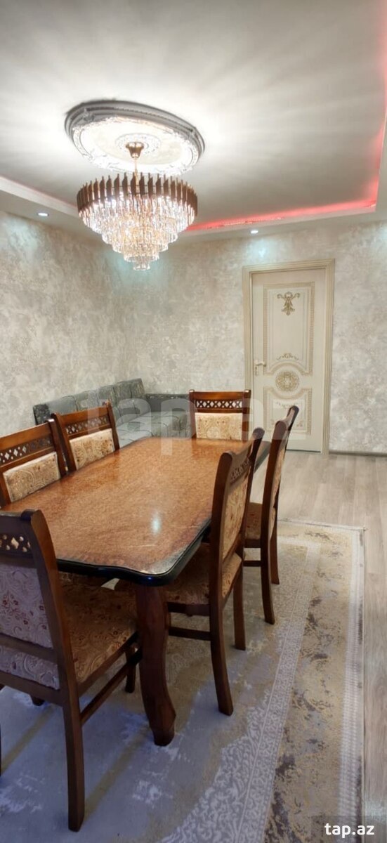 3-otaqlı mənzil kirayə verilir, Gəncə ş., 90 m²