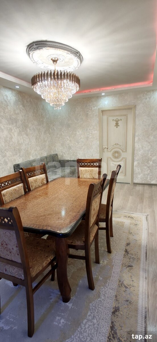 3-otaqlı mənzil kirayə verilir, Gəncə ş., 90 m²