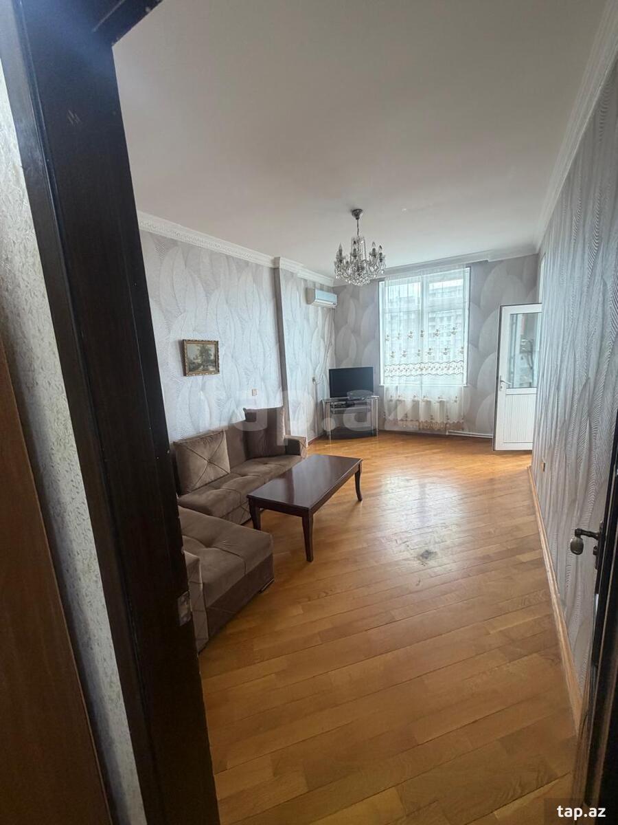 2-otaqlı yeni tikili kirayə verilir, N.Nərimanov m., 83 m²