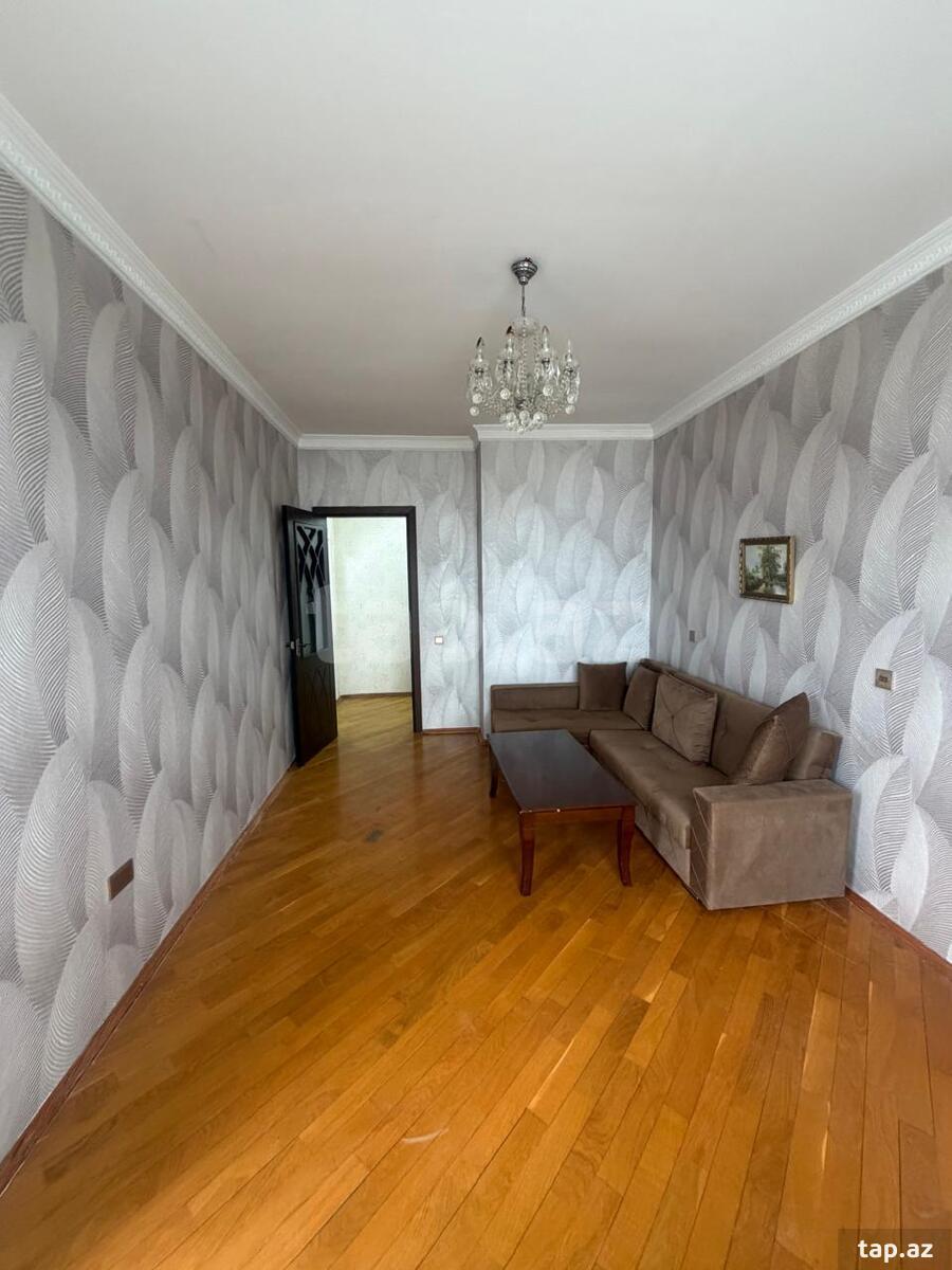 2-otaqlı yeni tikili kirayə verilir, N.Nərimanov m., 83 m²