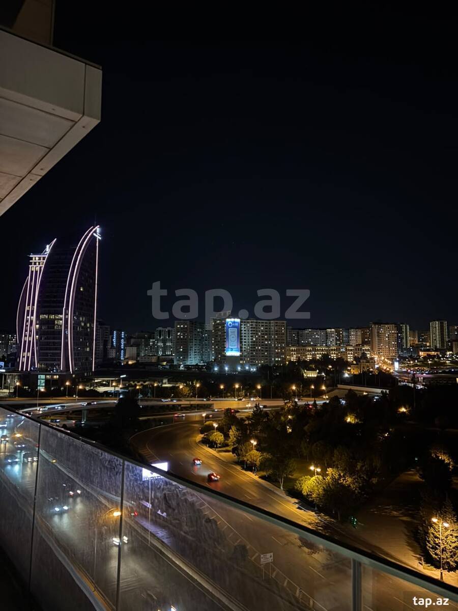 2-otaqlı yeni tikili, Ağ Şəhər, 75 m²