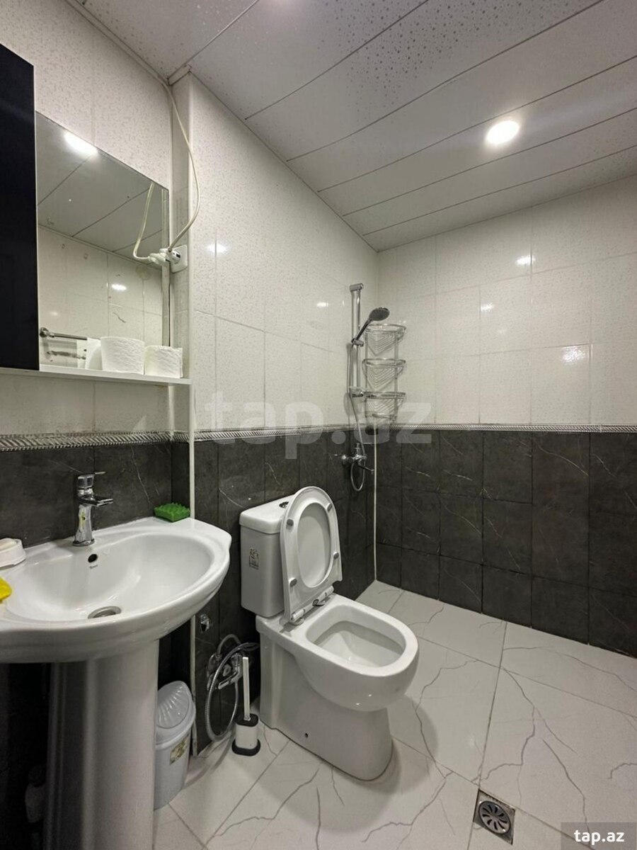 2-otaqlı mənzil kirayə verilir, Yusif Məmmədəliyev küç. 8, 69 m²