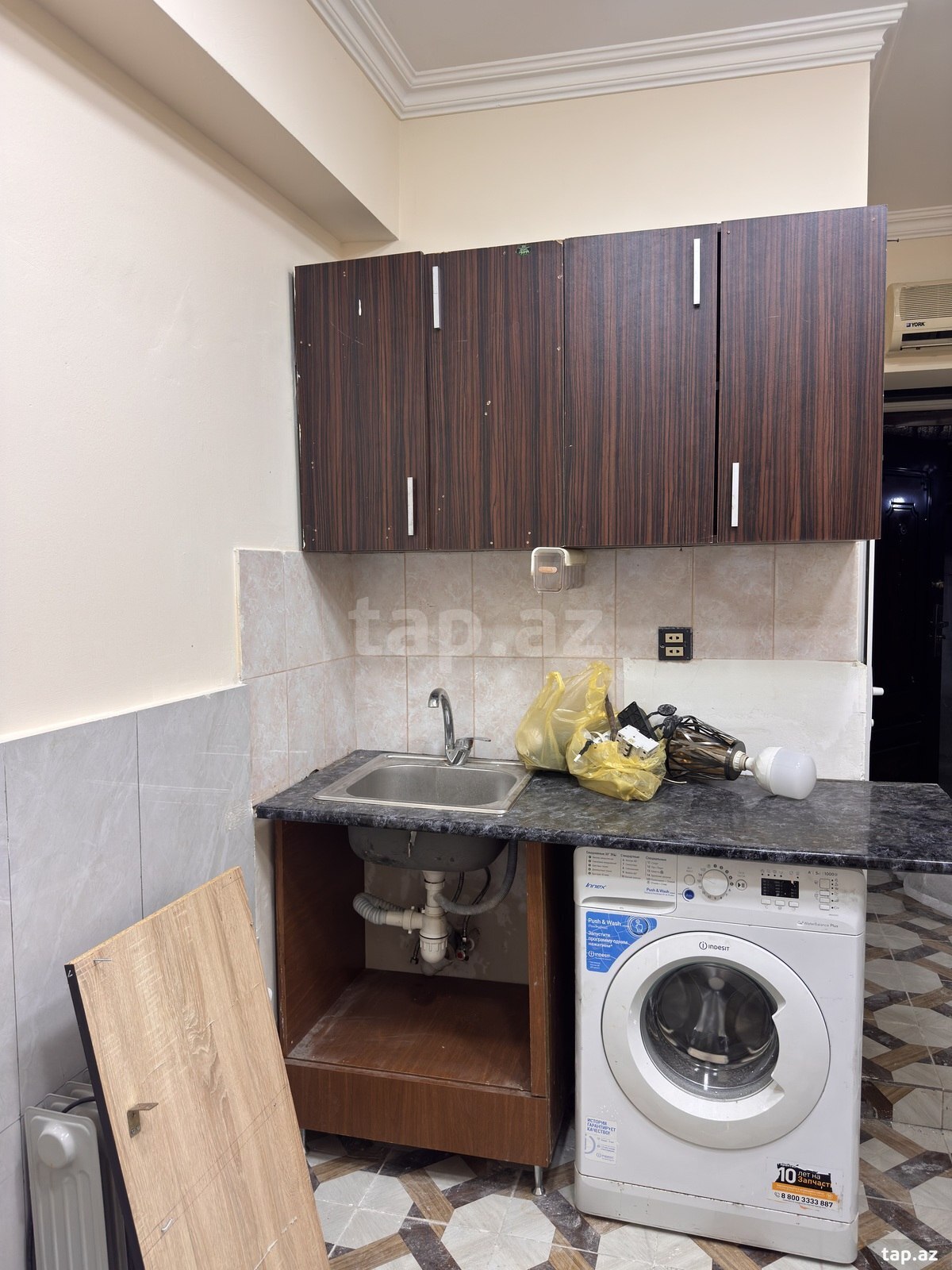 1-otaqlı mənzil kirayə verilir, Həzi Aslanov m., 15 m²