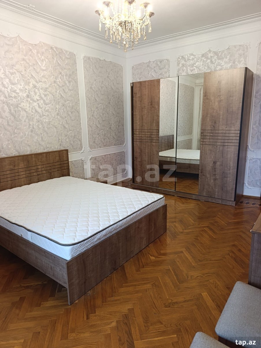 3-otaqlı mənzil kirayə verilir, N.Nərimanov m., 80 m²