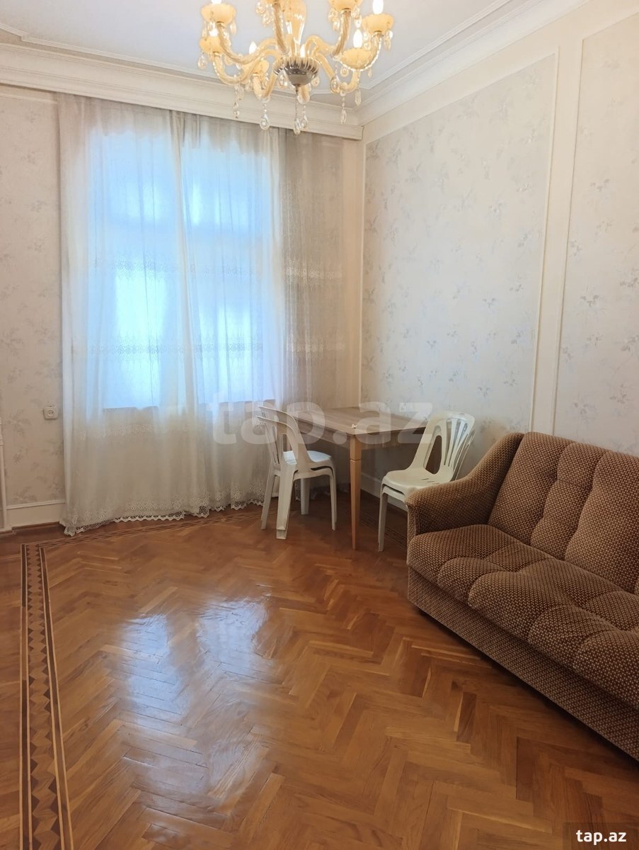3-otaqlı mənzil kirayə verilir, N.Nərimanov m., 80 m²
