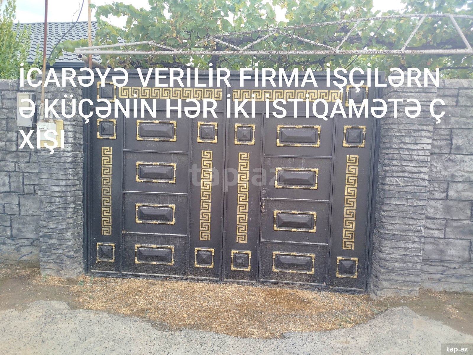 Həyət evi kirayə verilir, Şirvan r.