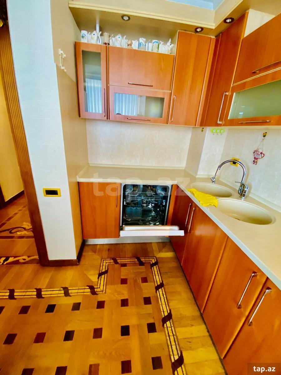 3-otaqlı yeni tikili kirayə verilir, N. Nərimanov m., 140 m²