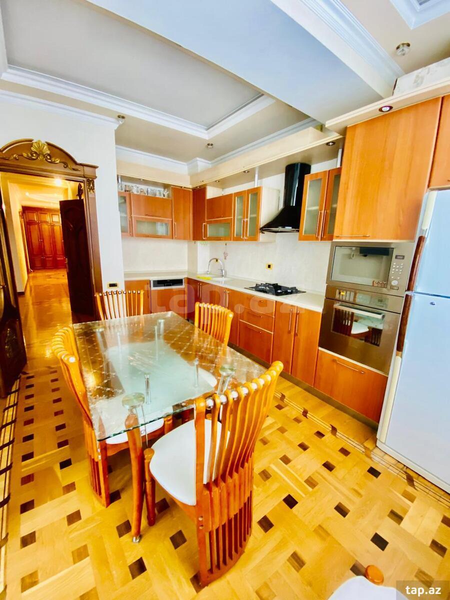3-otaqlı yeni tikili kirayə verilir, N. Nərimanov m., 140 m²