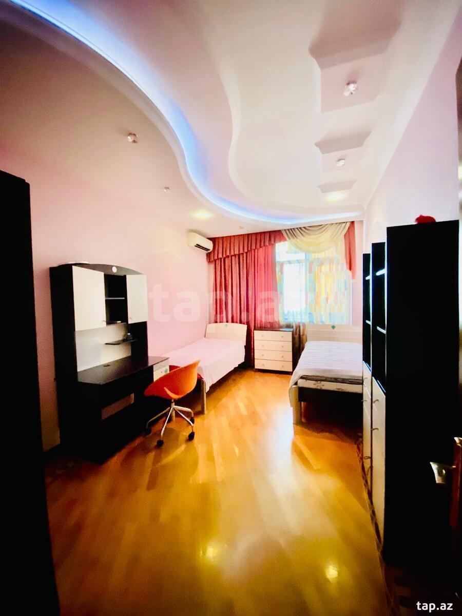 3-otaqlı yeni tikili kirayə verilir, N. Nərimanov m., 140 m²